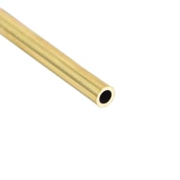 10Pcs Brass Round Tube 2-10mm OD 0.5mm/1mm Wall Thickness 30mm Length Seamless Pipe Tubing for DIY Crafts Macrame Wall Hanging