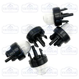 Beshone Garden Tool Parts Accessories5 Pieces Carburetor Pump for Chinese Chainsaw 4500 5200 5800