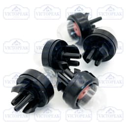Beshone Garden Tool Parts Accessories5 Pieces Carburetor Pump for Chinese Chainsaw 4500 5200 5800