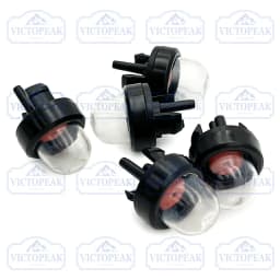 Beshone Garden Tool Parts Accessories5 Pieces Carburetor Pump for Chinese Chainsaw 4500 5200 5800