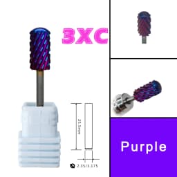 Right Hand 6.6 Large Round Top Blue Blade Carbide Strongest Barrel Nail Drill Bit and Best remover for Powder