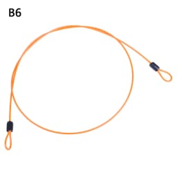 Safety Cable Steel Wire Rope 50cm For Outdoor Sports Bike Lock Guard Security Luggage