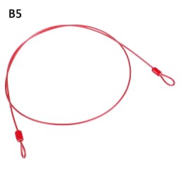 Safety Cable Steel Wire Rope 50cm For Outdoor Sports Bike Lock Guard Security Luggage