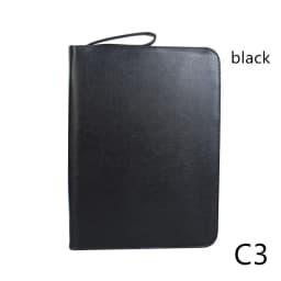 New Leather Large Capacity Fountain Pencil Case 48 Slots Pen Bag Writing Holder Supplies Accessories