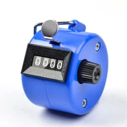 Handheld 4 Digital Tally Counter Mechanical Manual Palm Clicker Number Count Assorted Tally Counter Number Count