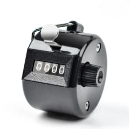 Handheld 4 Digital Tally Counter Mechanical Manual Palm Clicker Number Count Assorted Tally Counter Number Count