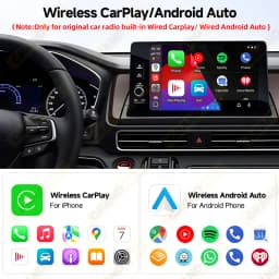 2026 2IN1 Wireless CarPlay Android Auto USB/Type-C Adapter Dongle Smart Box Plug Play For VW Toyota Nissan Honda Ford Benz KIA