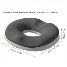 Pillow Comfort Donut Seat Cushion Sofa Hemorrhoid Memory Foam Anti Hemorrhoid Massage Tailbone Pillow Car Seat Cushion Gifts