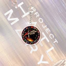Project Hail Mary Mission Crest Acrylic Keychain Bag Charm Accessories Rocky Space Andy Weir Astrophage Keyrings Pendant