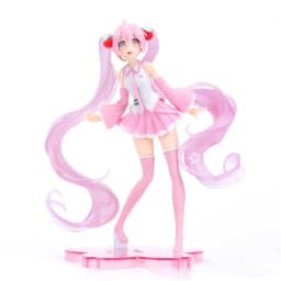 New Anime Hatsune Miku Action Figure Kawaii Collection Model Pink Sakura Kawaiii Doll Collectible Toys Cake Decor