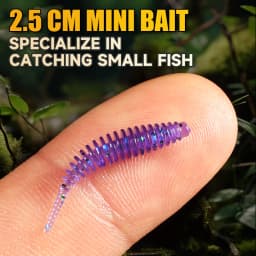 Supercontinent worm bait soft bait Tanta 25mm/100pcs fishing lures Pesca carp fishing bass lure Isca artificial