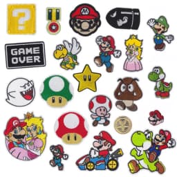 Cartoon Animal Game Embroidered Patches For Clothes Diy Mushroom Cute Iron On Patches Applique Thermal Stickers On Clothes