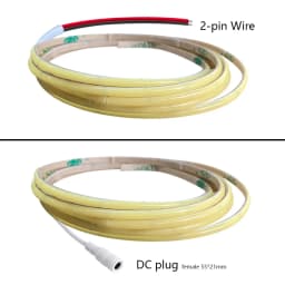 3mm Ultra Thin DC 12V Colorful COB LED Strip Lights for Home Decor DIY Blue/Pink/Red/Purple High Density LED Tape Colour