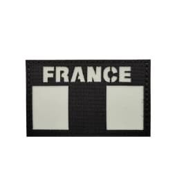 NEW France Flag IR Infrared Embroidered Patches Tactical Military Patch Nylon Reflective French Flag Emblem Embroidery Badges