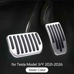 for Tesla Model 3 Y 2021-2025 Highland Juniper 2pcs Aluminum Alloy Brake Accelerator Foot Pedals Cover Car Accessories