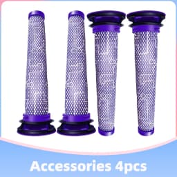 Fit For Dyson V6 Animal Fluff / DC59 / DC62 / SV03 / SV073 Roller 185 mm 225 mm Main Brush Bar Pre Filter Replacement Spare Part