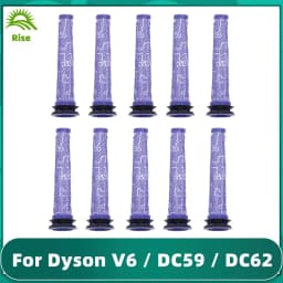 Fit For Dyson V6 Animal Fluff / DC59 / DC62 / SV03 / SV073 Roller 185 mm 225 mm Main Brush Bar Pre Filter Replacement Spare Part