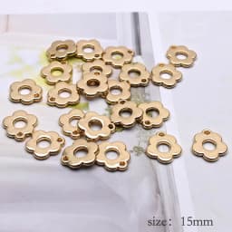 10set Gold color OT Clasps Connectors Charms for Jewelry Making Bracelet Necklace End Buckle Accessories Chain Link Buckle