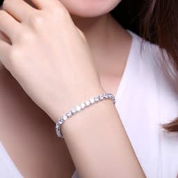 4mm Micro-inlaid Zircon Tennis Bracelet for Women 2025 New  Men Bracelet Homme Jewelry Accessories Wholesale