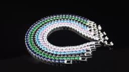 4mm Micro-inlaid Zircon Tennis Bracelet for Women 2025 New  Men Bracelet Homme Jewelry Accessories Wholesale