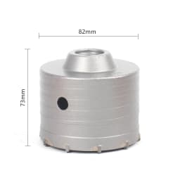 110-500mm SDS PLUS Shank 30-160mm Concrete Hole Saw Electric Hollow Core Drill Bit Cement Stone For Air Conditioner Tube