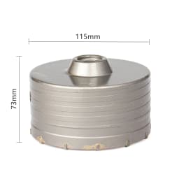 110-500mm SDS PLUS Shank 30-160mm Concrete Hole Saw Electric Hollow Core Drill Bit Cement Stone For Air Conditioner Tube