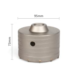 110-500mm SDS PLUS Shank 30-160mm Concrete Hole Saw Electric Hollow Core Drill Bit Cement Stone For Air Conditioner Tube