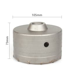 110-500mm SDS PLUS Shank 30-160mm Concrete Hole Saw Electric Hollow Core Drill Bit Cement Stone For Air Conditioner Tube