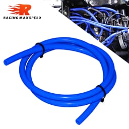 Universal 1m Silicone Vacuum Tube Coolant Hose Silicone Tubing Intercooler Pipe ID 3MM 4mm