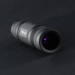 UV Flashlight, Convoy S2 UV 365nm with UV 365nm LED Inside, One 100% Mode, Zwb2 Filter Black 3W Linterna Torch, Flash Light