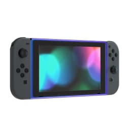 eXtremeRate DIY Housing Shell Replacement Faceplate Front Frame W/Volume Power Buttons for NS Switch Console - Single Series