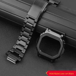 DW5600 metal case+strap for Casio G-SHOCK DW-5600 GW-M5610 GW-B5600 personalized modification DIY set watch parts accessories