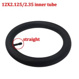 12 Inch 12x2.125 Butyl Inner Tube 12x2.35 Camera for Many Gas Electric Scooters E-Bike Folding Bike 12 1/2x2 1/4 Inner Tyre