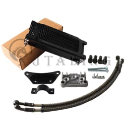 Motorcycle Oil Cooler Oil Radiator Kit For Honda Monkey Yamaha Kawasaki 50cc-140cc Pit Dirt Bike Scooter Moped Enduro Motocross