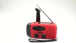 2000 mAh Emergency Radio with LED Lights Radio USB Solar Charging Light Outdoor Travel Portable Rechargeable FM/AM Radio