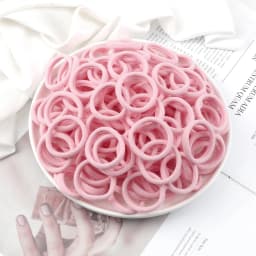 51 Colors Basic Elastic Hair Band for Girls 20/30/50PCS 4cm Simple Solid Color Headband Women Hair Accessories Scrunchies Holder
