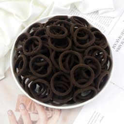 51 Colors Basic Elastic Hair Band for Girls 20/30/50PCS 4cm Simple Solid Color Headband Women Hair Accessories Scrunchies Holder