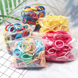 51 Colors Basic Elastic Hair Band for Girls 20/30/50PCS 4cm Simple Solid Color Headband Women Hair Accessories Scrunchies Holder