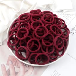 51 Colors Basic Elastic Hair Band for Girls 20/30/50PCS 4cm Simple Solid Color Headband Women Hair Accessories Scrunchies Holder