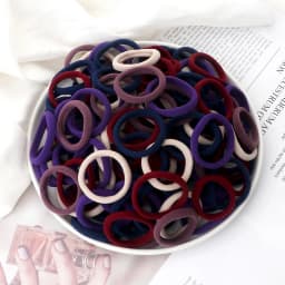 51 Colors Basic Elastic Hair Band for Girls 20/30/50PCS 4cm Simple Solid Color Headband Women Hair Accessories Scrunchies Holder