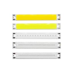 DC 3.7V LED COB Strip 3W Warm White/Cold White COB LED Light Source High Brightness LED Light For DIY Bicycle Work Lamp 60 x 8mm