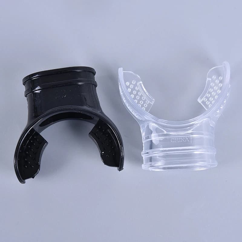 Dive Tube Snorkel Silicone Clear Underwater Diving Tube Snorkel Mouthpiece Regulator Swimming Accessories