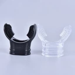 Dive Tube Snorkel Silicone Clear Underwater Diving Tube Snorkel Mouthpiece Regulator Swimming Accessories