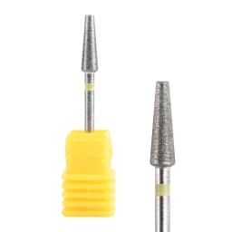 Nail Drill Bits Electric Manicure Milling Cutter Drill Bit for Nails Diamond Cuticle Cutter Flame Bit Nail Drill Clean Bits Burr
