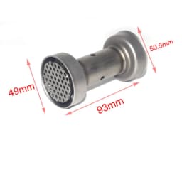 Motorcycle 51mm Inlet Exhaust Muffler Adjustable DB Killer Silencer Noise Sound Eliminator For Yoshimura A-R SC AK Muffler