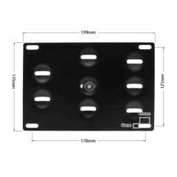 LICENSE PLATE HOLDER MOUNT TOW HOOK BRACKET LICENSE PLATE RELOCATOR FRAME BRACKET FOR Audi A4 S4 A5 S5 A7 S7 YC101097