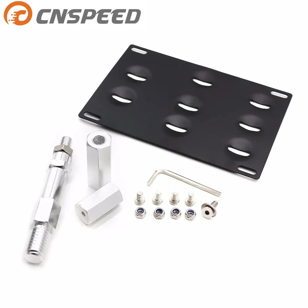 LICENSE PLATE HOLDER MOUNT TOW HOOK BRACKET LICENSE PLATE RELOCATOR FRAME BRACKET FOR Audi A4 S4 A5 S5 A7 S7 YC101097