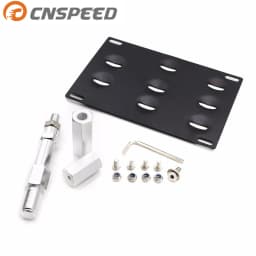 LICENSE PLATE HOLDER MOUNT TOW HOOK BRACKET LICENSE PLATE RELOCATOR FRAME BRACKET FOR Audi A4 S4 A5 S5 A7 S7 YC101097