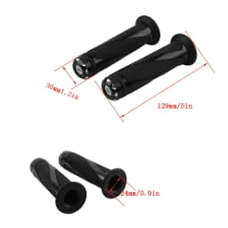 7/8 "22mm Universal Motorcycle Grip Cuffs Handle Handlebar CNC For Kawasaki Honda Yamaha Suzuki Benelli Ducati Scooter Motorbike