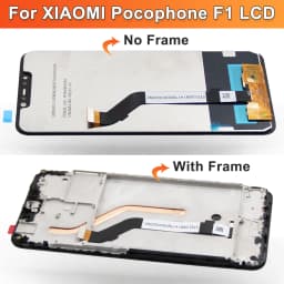 6.18'' Poco F1 Lcd Display For Xiaomi Pocophone F1 Lcd Display Touch Screen Digitizer Assembly For Xiaomi PocophoneF1